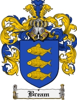 Product picture Bream Family Crest Bream Coat of Arms Digital Download