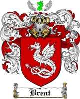 Product picture Brent Family Crest Brent Coat of Arms Digital Download