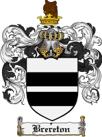 Product picture Brereton Family Crest Brereton Coat of Arms Digital Download