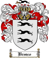 Product picture Bresco Family Crest Bresco Coat of Arms Digital Download