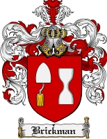 Product picture Brickman Family Crest Brickman Coat of Arms Digital Download