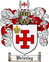 Product picture Brierley Family Crest Brierley Coat of Arms Digital Download