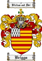 Product picture Briggs Family Crest Briggs Coat of Arms Digital Download