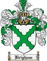 Product picture Brigham Family Crest Brigham Coat of Arms Digital Download
