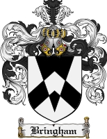 Product picture Bringham Family Crest Bringham Coat of Arms Digital Download