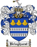 Product picture Bringhurst Family Crest Bringhurst Coat of Arms Digital Download