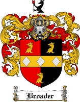 Product picture Broader Family Crest Broader Coat of Arms Digital Download