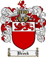 Product picture Brock Family Crest Brock Coat of Arms Digital Download