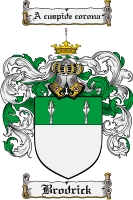 Product picture Brodrick Family Crest Brodrick Coat of Arms Digital Download