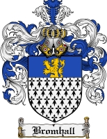 Product picture Bromhall Family Crest Bromhall Coat of Arms Digital Download