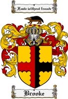 Product picture Brooke Family Crest Brooke Coat of Arms Digital Download