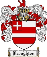 Product picture Broughton Family Crest Broughton Coat of Arms Digital Download