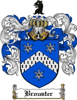 Product picture Brouster Family Crest Brouster Coat of Arms Digital Download