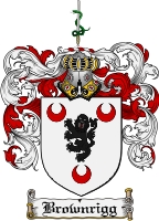 Product picture Brownrigg Family Crest Brownrigg Coat of Arms Digital Download