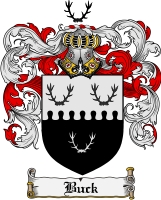 Product picture Buck Family Crest Buck Coat of Arms Digital Download