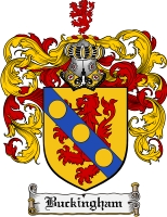Product picture Buckingham Family Crest Buckingham Coat of Arms Digital Download