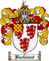Product picture Buckland Family Crest Buckland Coat of Arms Digital Download