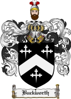 Product picture Buckworth Family Crest Buckworth Coat of Arms Digital Download