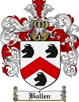 Product picture Bullen Family Crest Bullen Coat of Arms Digital Download