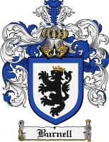 Product picture Burnell Family Crest Burnell Coat of Arms Digital Download