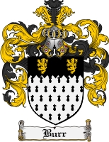 Product picture Burr Family Crest Burr Coat of Arms Digital Download