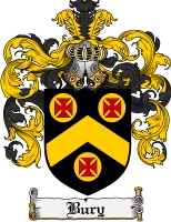 Product picture Bury Family Crest Bury Coat of Arms Digital Download