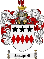 Product picture Bushnell Family Crest Bushnell Coat of Arms Digital Download
