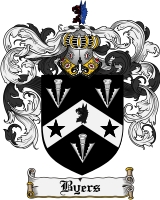 Product picture Byers Family Crest Byers Coat of Arms Digital Download