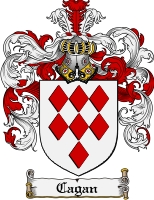 Product picture Cagan Family Crest Cagan Coat of Arms Digital Download