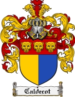 Product picture Caldecot Family Crest Caldecot Coat of Arms Digital Download