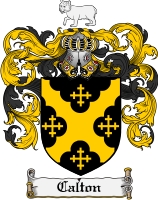 Product picture Calton Family Crest Calton Coat of Arms Digital Download