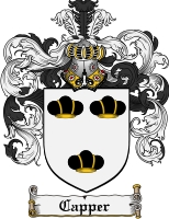Product picture Capper Family Crest Capper Coat of Arms Digital Download