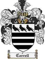Product picture Carrell Family Crest Carrell Coat of Arms Digital Download