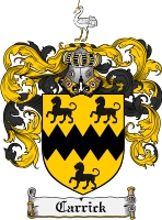 Product picture Carrick Family Crest Carrick Coat of Arms Digital Download