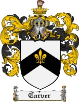 Product picture Carver Family Crest Carver Coat of Arms Digital Download
