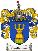 Product picture Castleman Family Crest Castleman Coat of Arms Digital Download