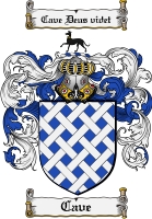 Product picture Cave Family Crest Cave Coat of Arms Digital Download