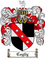 Product picture Caylly Family Crest Caylly Coat of Arms Digital Download