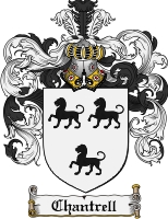 Product picture Chantrell Family Crest Chantrell Coat of Arms Digital Download