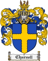 Product picture Charnell Family Crest Charnell Coat of Arms Digital Download