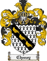 Product picture Cheney Family Crest Cheney Coat of Arms Digital Download