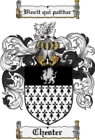 Product picture Chester Family Crest Chester Coat of Arms Digital Download