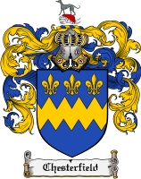 Product picture Chesterfield Family Crest Chesterfield Coat of Arms Digital Download