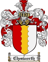 Product picture Chesworth Family Crest Chesworth Coat of Arms Digital Download