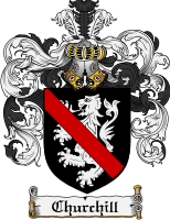 Product picture Churchill Family Crest Churchill Coat of Arms Digital Download