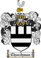 Product picture Churchman Family Crest Churchman Coat of Arms Digital Download