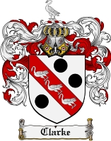 Product picture Clarke Family Crest Clarke Coat of Arms Digital Download