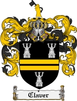 Product picture Claver Family Crest Claver Coat of Arms Digital Download