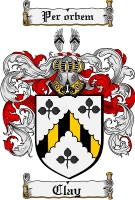 Product picture Clay Family Crest Clay Coat of Arms Digital Download