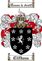 Product picture Cliftone Family Crest Cliftone Coat of Arms Digital Download